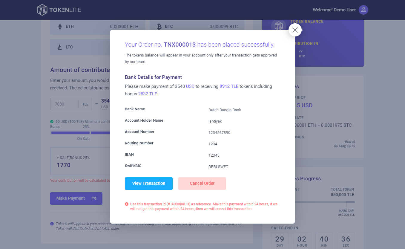 Buy Token Buy Token