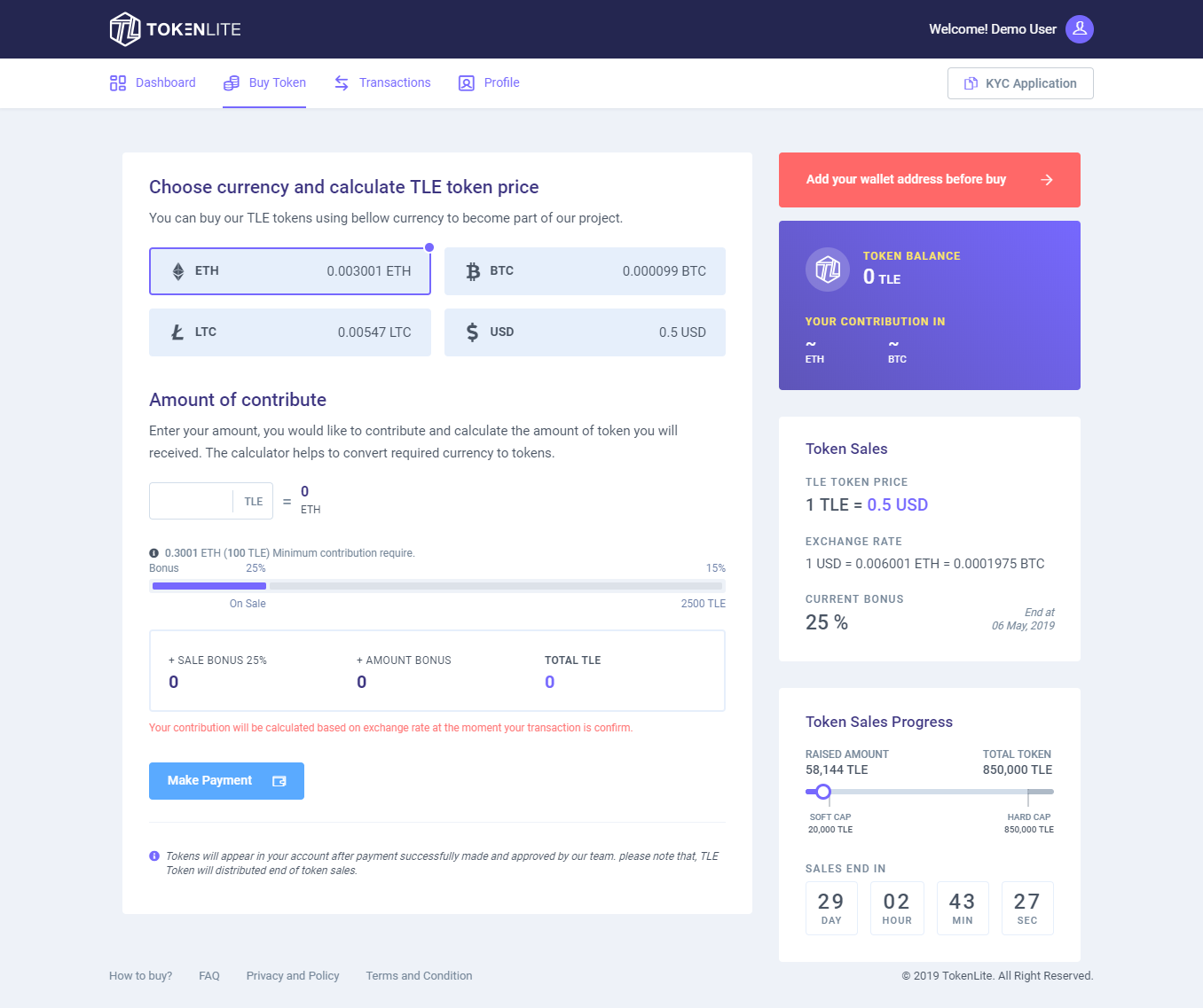 Buy Token Buy Token